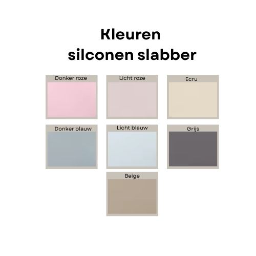 Silicone slabbetje