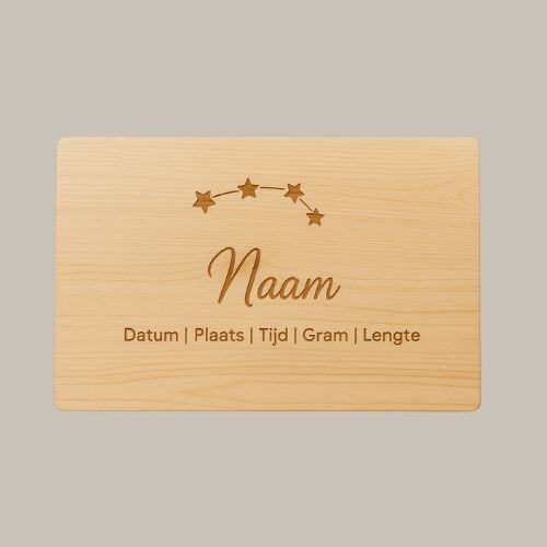 Herinnering box met sterrenbeeld