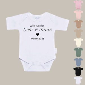 Romper jullie worden Oom & Tante