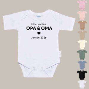 Romper jullie worden Opa & Oma