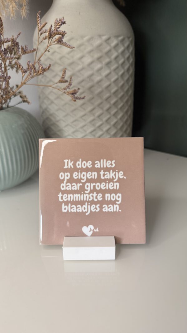 3 Tegeltjes van Juul
